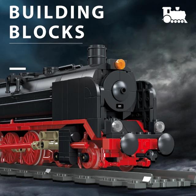 Hogwarts Express BRO1 Steam Locomotive Train Model Building Block - Evergreen Toy Store