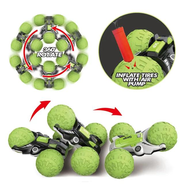 Self Balancing Remote Control Stunt Car - Evergreen Toy Store