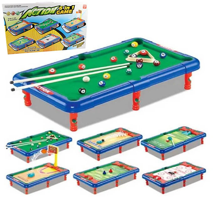 6 in 1 Action Sports Game - Evergreen Toy Store