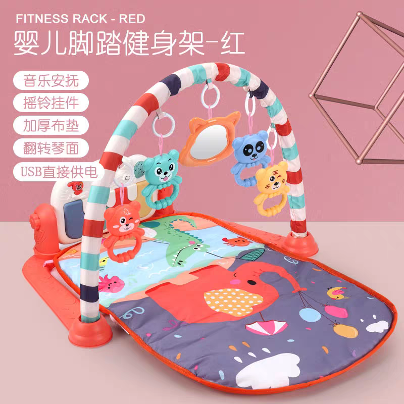Evergreen Baby Tummy Time Activity Play Mat with Interactive Music Keyboard - Evergreen Toy Store