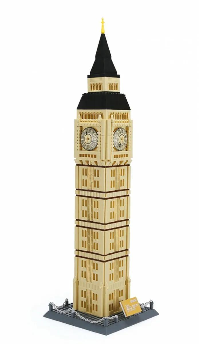 Big Ben Clock Tower Building Blocks London Architecture(1879PCS) - Evergreen Toy Store