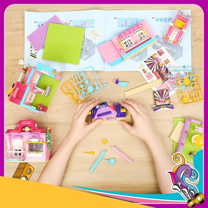Star House Building Blocks | 820PCS - Evergreen Toy Store