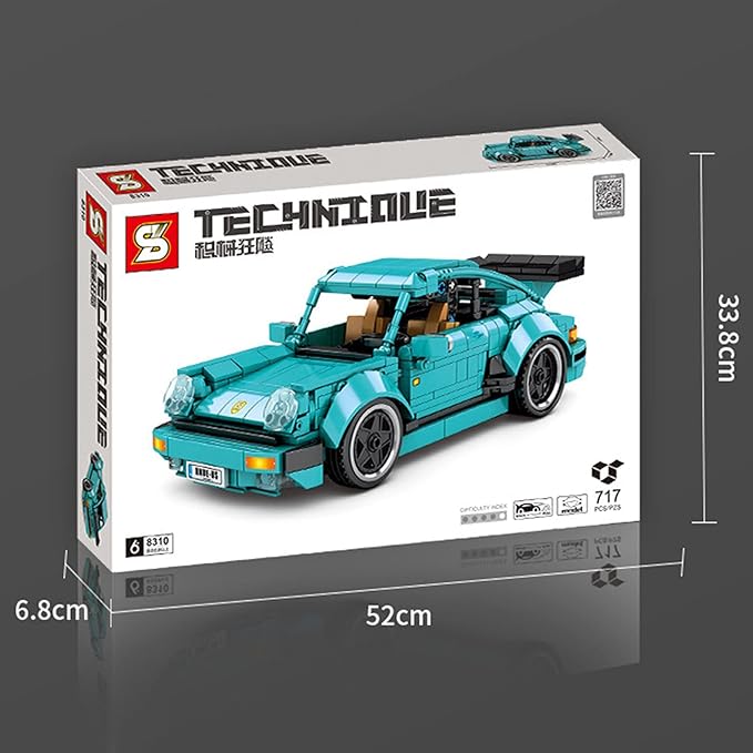 Porsche Supercar Building Blocks | 717PCS - Evergreen Toy Store