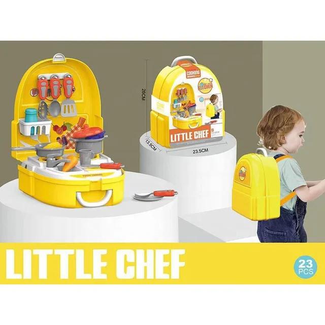Little Chef Backpack Kitchen Set - Evergreen Toy Store