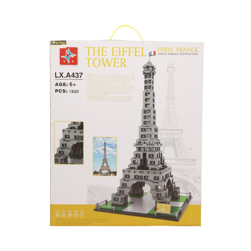 Eiffel Tower Building Block Toys Paris Architecture 3D Model Set for Adult and Kids(1820 Pcs) - Evergreen Toy Store
