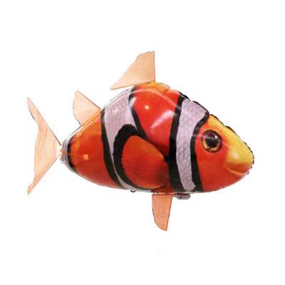 Air Swimmers Remote Control Flying Clown Fish Evergreen Toy