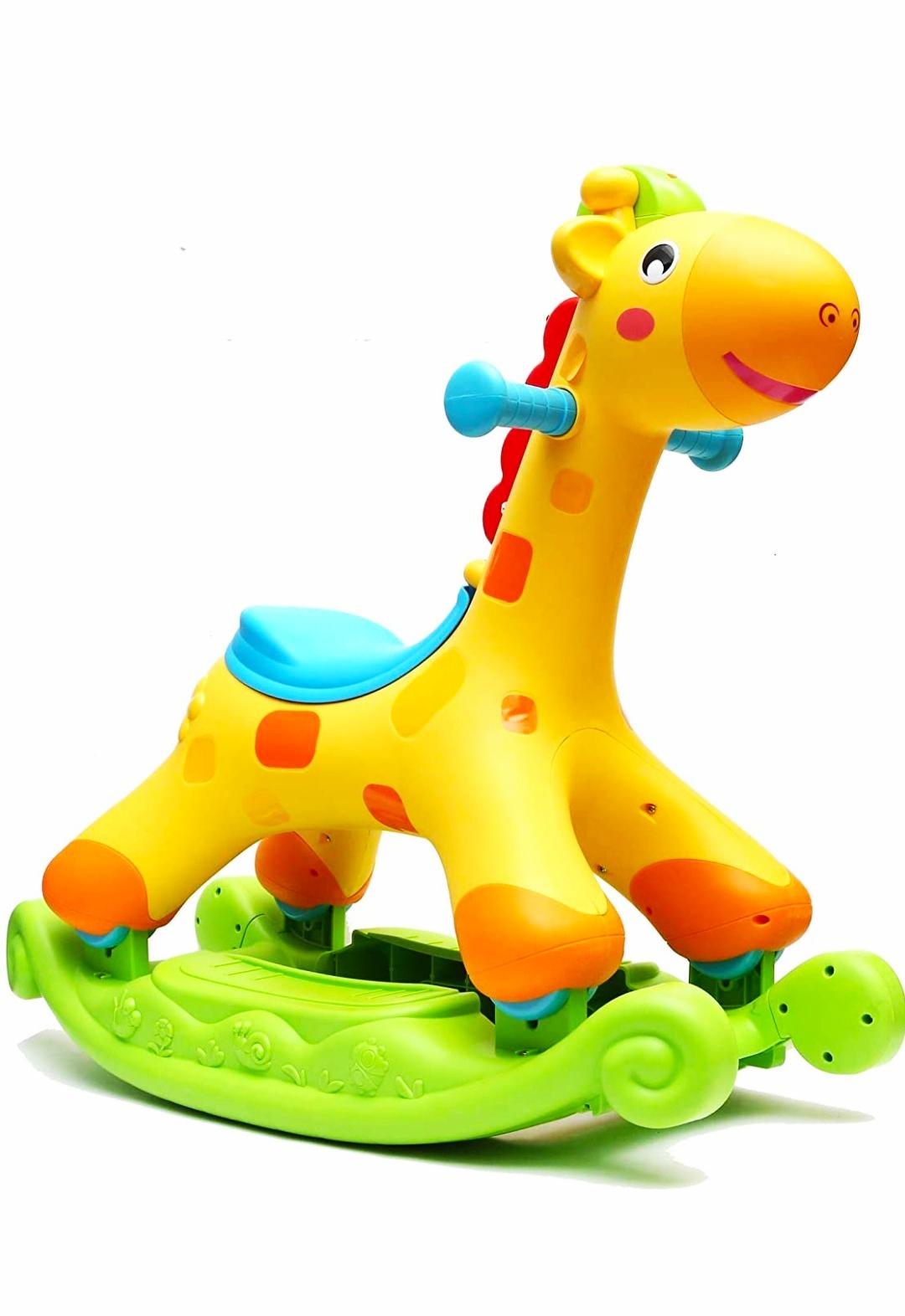 Evergreen Rocking Riding Giraffe Evergreen Toy Store