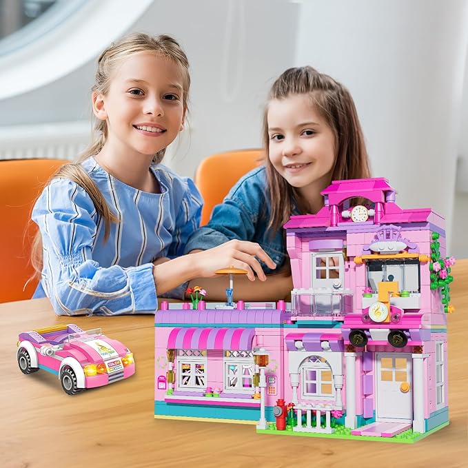 Star House Building Blocks | 820PCS - Evergreen Toy Store