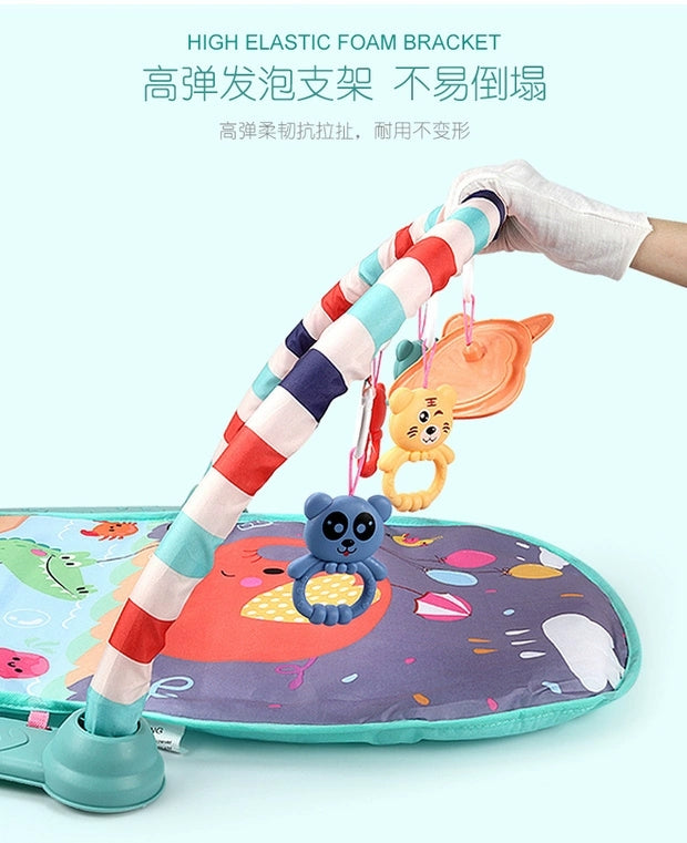 Evergreen Baby Tummy Time Activity Play Mat with Interactive Music Keyboard - Evergreen Toy Store