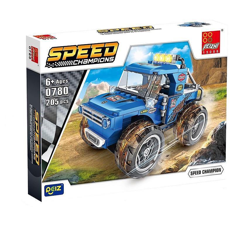 Peizhi Speed Off-Road Jeep Building Blocks - Evergreen Toy Store