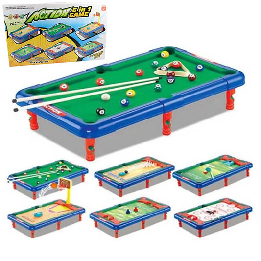 6 in 1 Action Sports Game - Evergreen Toy Store