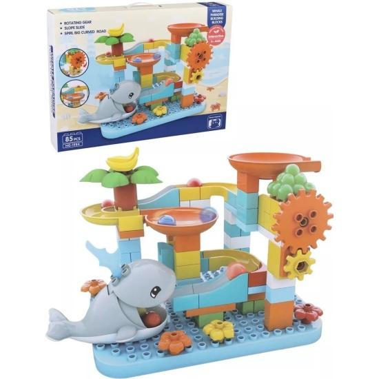 Kids DIY Educational Playing interlocking Toy Blocks Paradise Series - Evergreen Toy Store