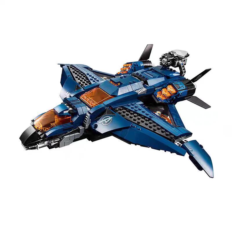 Avenger Fighter Heli Carrier Building Blocks Kit - Evergreen Toy Store
