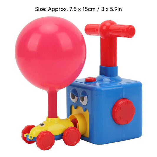 Air Powered Balloon Car Press Inertia Car Cartoon for Kids - Evergreen Toy Store