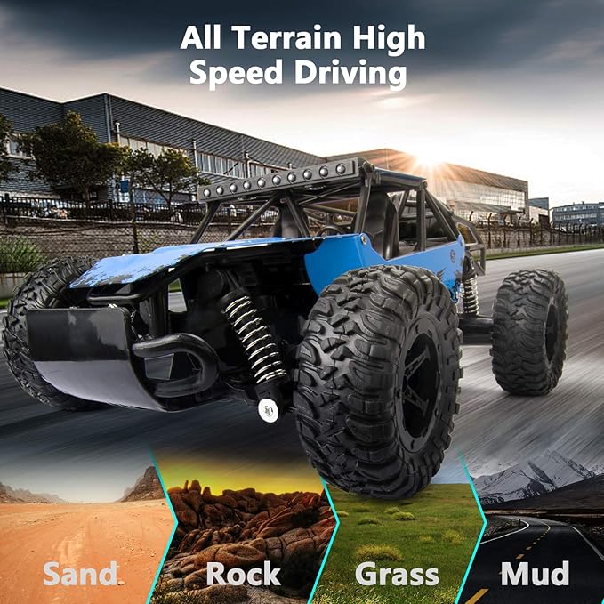 All Terrains Offroad Monster Remote Control Truck with