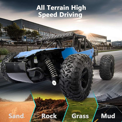 All Terrains Offroad Monster Remote Control Truck with Rechargeable Battery - Evergreen Toy Store