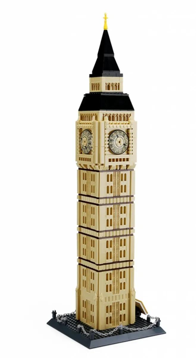 Big Ben Clock Tower Building Blocks London Architecture(1879PCS) - Evergreen Toy Store