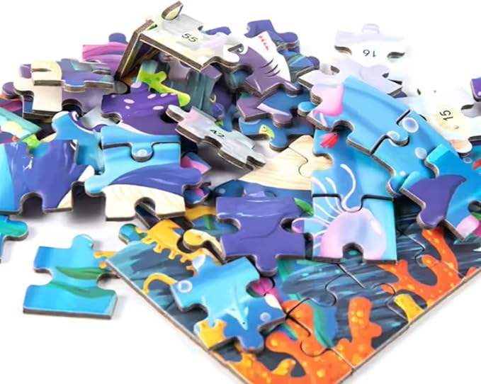 48pcs Jumbo Floor Puzzle DIY Educational Toys Puzzle for Kids - Evergreen Toy Store