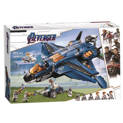 Avenger Fighter Heli Carrier Building Blocks Kit - Evergreen Toy Store