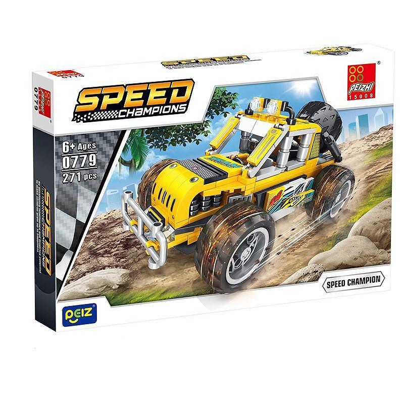 Peizhi Speed Off-Road Jeep Building Blocks - Evergreen Toy Store