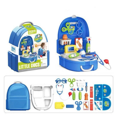 Little Doctor Set Backpack Medical Kit - Evergreen Toy Store