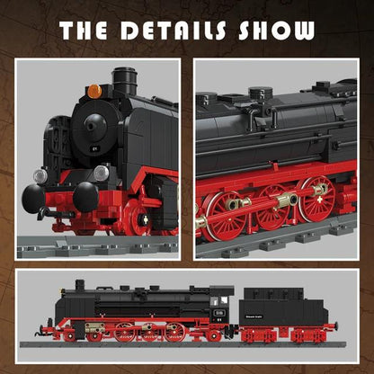 Hogwarts Express BRO1 Steam Locomotive Train Model Building Block - Evergreen Toy Store