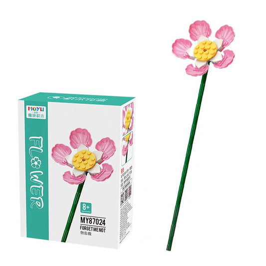 Moyu Creative DIY Brick Garden Plant Toys Flowers Building Block Gift - Evergreen Toy Store