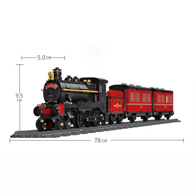 The GWR Steam Train Model Building Block Set - Evergreen Toy Store