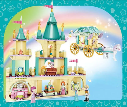 Cinderella Castle Building Blocks - Evergreen Toy Store