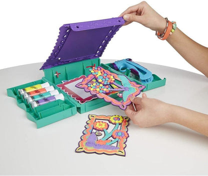 Play-Doh DohVinci Art Studio Easel & Storage Case - Evergreen Toy Store