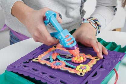 Play-Doh DohVinci Art Studio Easel & Storage Case - Evergreen Toy Store