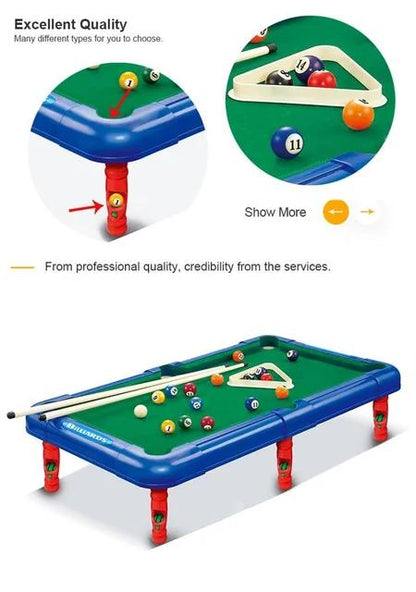 Billiards Snooker Big Pool Table - Evergreen Toy Store