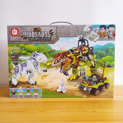 Dinosaur Quest Dinosaur Alive Battle Building Toy Set | 640pcs - Evergreen Toy Store