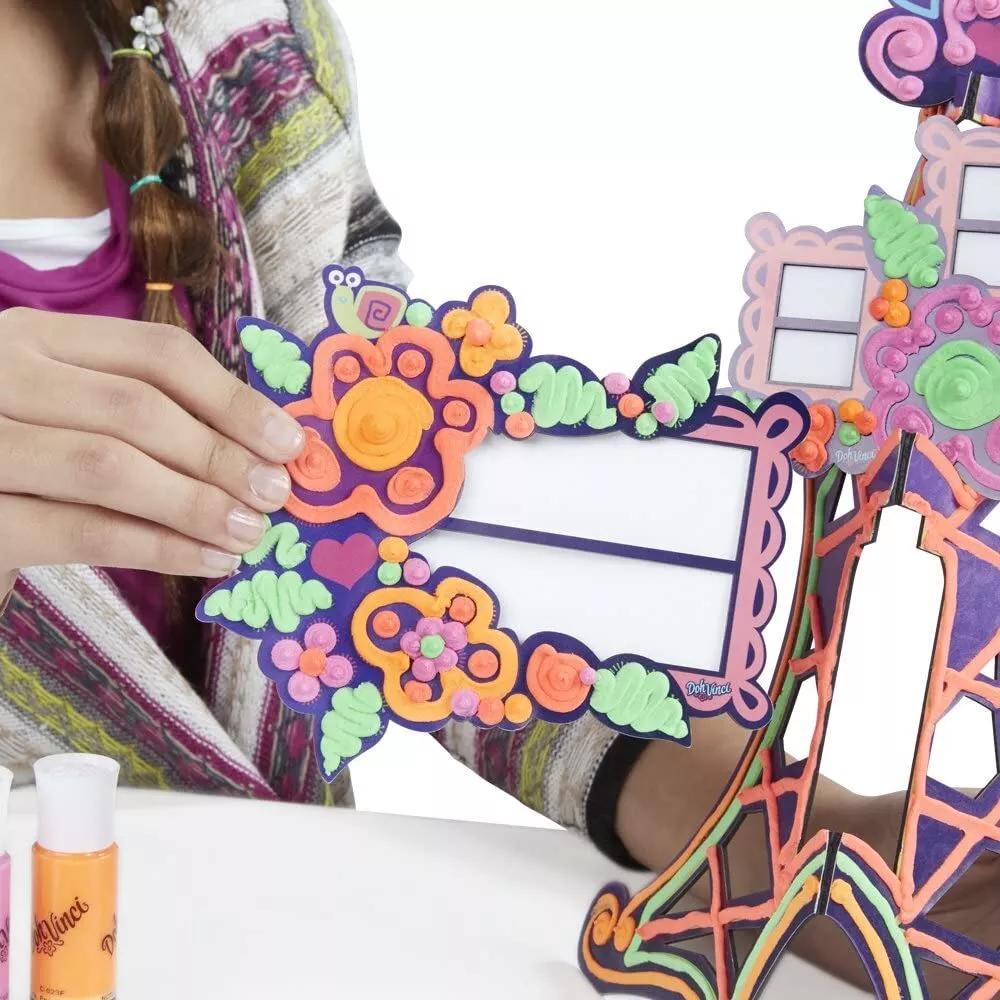 Play-Doh DohVinci Flower Frame Kit - Evergreen Toy Store