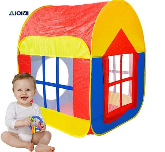Folding Tent For Kids Play Cube Pop Up Room - Evergreen Toy Store