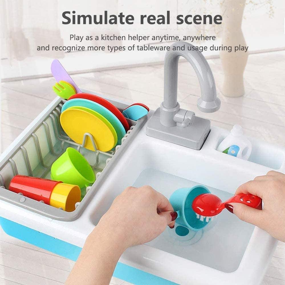 Frozen Children Kitchen Dish Washing Sink Set - Evergreen Toy Store