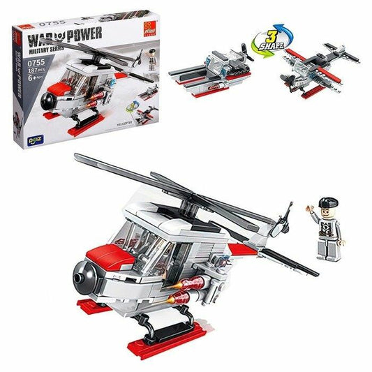 Military Series Aircraft Carrier Building Blocks - Evergreen Toy Store