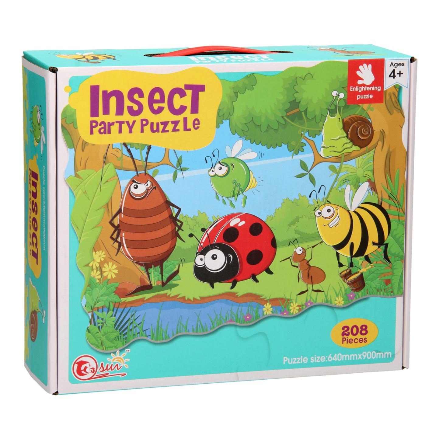 208pcs Puzzle DIY Jigsaw Puzzle Toy Set Educational Toys Puzzle for Kids - Evergreen Toy Store