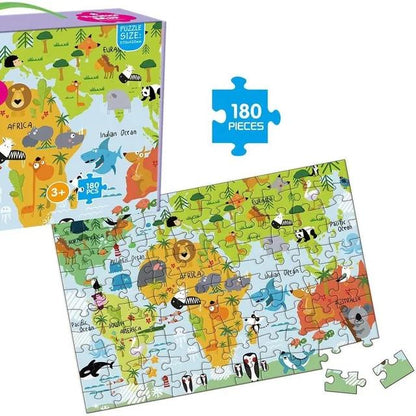 180pcs Children Jigsaw Puzzle for Kids - HaoXiang - Evergreen Toy Store