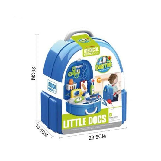 Little Doctor Set Backpack Medical Kit - Evergreen Toy Store