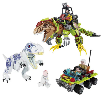 Dinosaur Quest Dinosaur Alive Battle Building Toy Set | 640pcs - Evergreen Toy Store