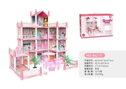 Beautiful DreamHouse, Doll House Playset with 170+ Accessories - Evergreen Toy Store