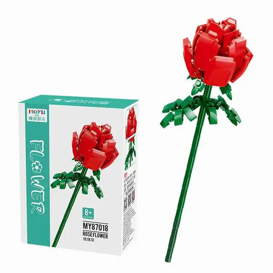 Moyu Creative DIY Brick Garden Plant Toys Flowers Building Block Gift - Evergreen Toy Store