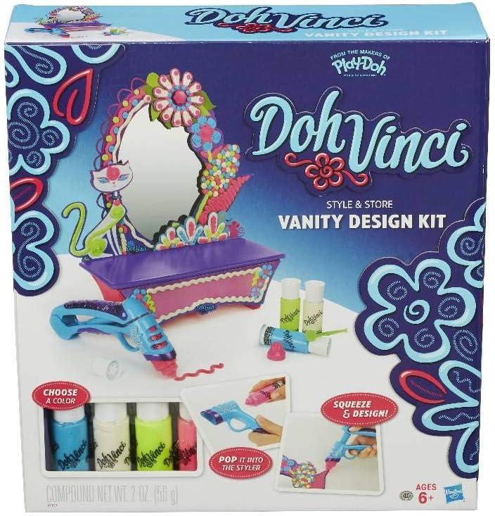 Play-Doh DohVinci Style & Store Vanity Design Kit - Evergreen Toy Store