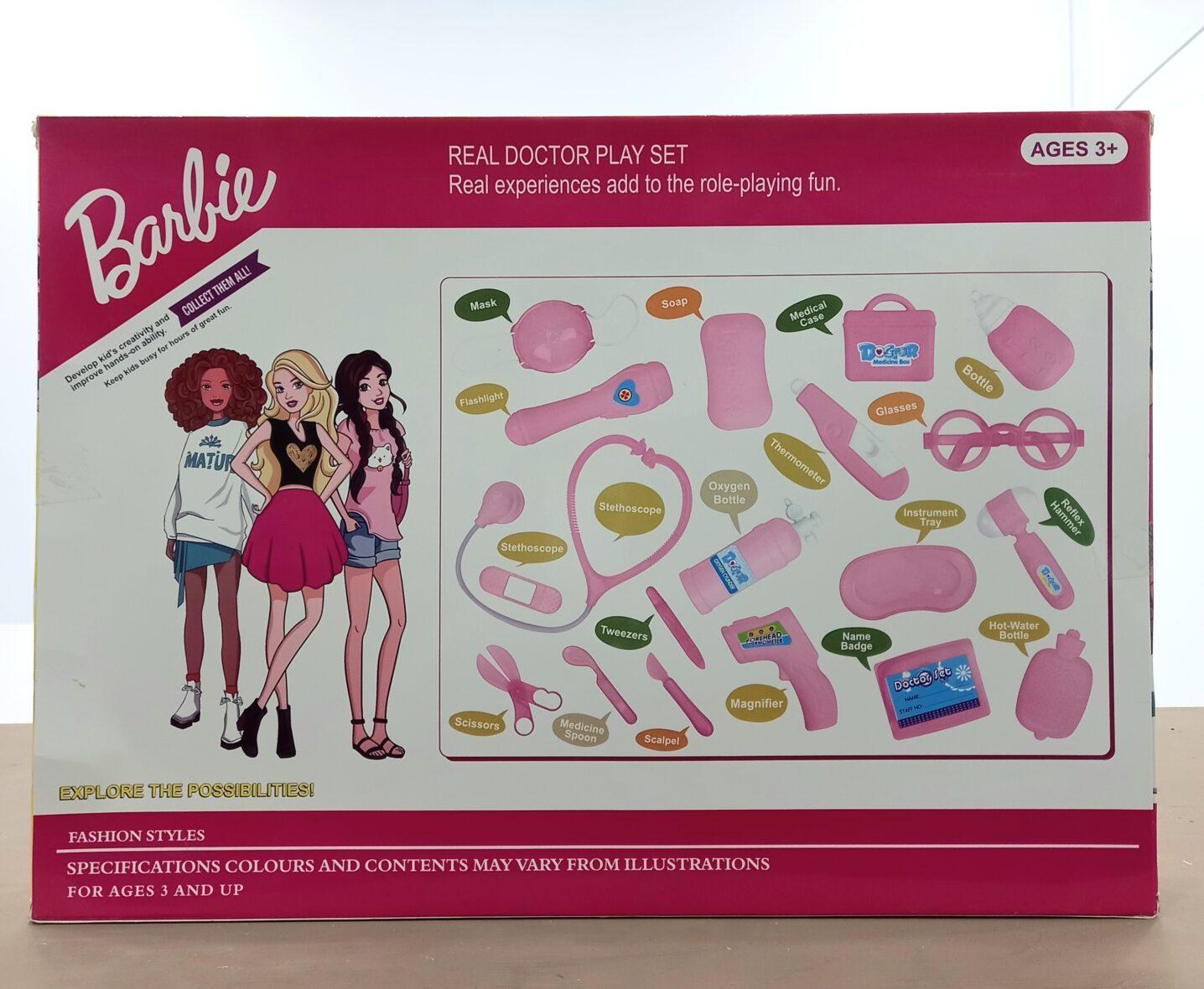 Barbie Medical Doctor Set for Kids - Evergreen Toy Store
