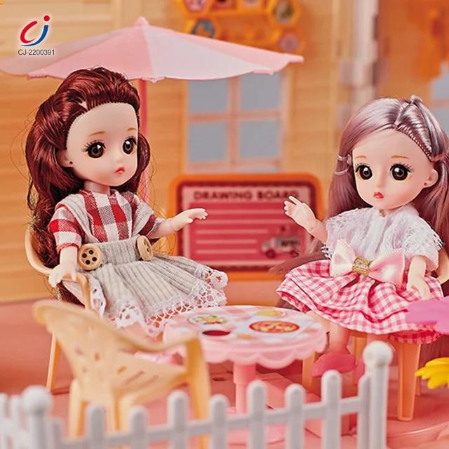 Doll House DIY Assembly Princess Villa Toy with 95PCS - Evergreen Toy Store