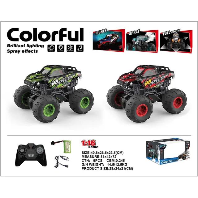 Remote Control Speed Car Off-Road Vehicle | Spray Light Music - Evergreen Toy Store