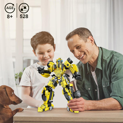 Robot Building Block Toy Set 2in1 Transforming Robot Car Building Brick - Evergreen Toy Store