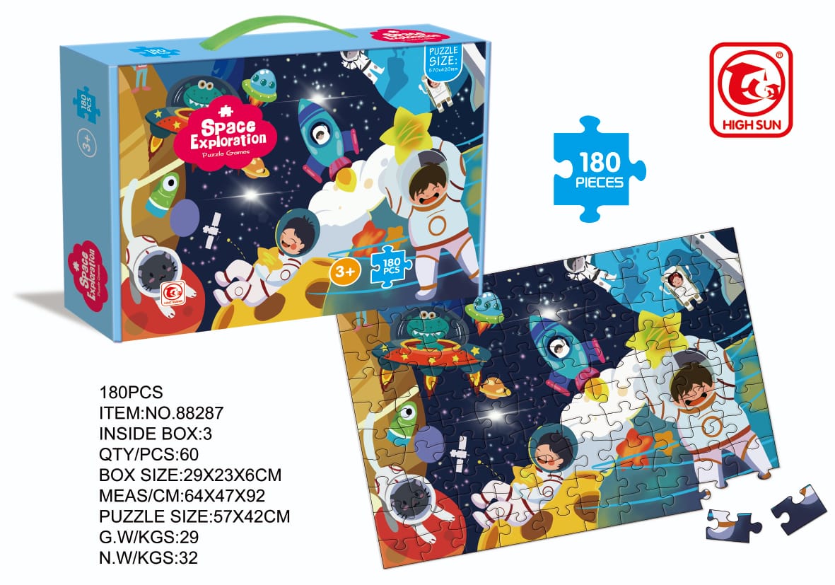180pcs Children Jigsaw Puzzle for Kids - HaoXiang - Evergreen Toy Store