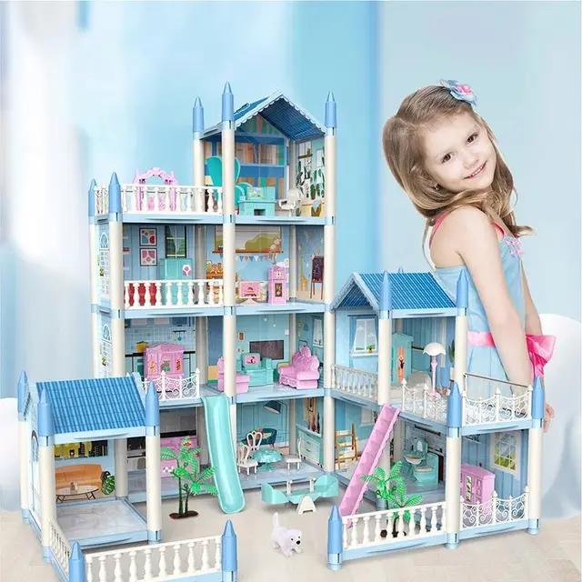 Beautiful DreamHouse, Doll House Playset with 170+ Accessories - Evergreen Toy Store